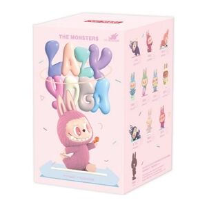 LABUBU Lazy Yogs Friends The Monsters Figurine, 1 AUTHENTIC Blind Box